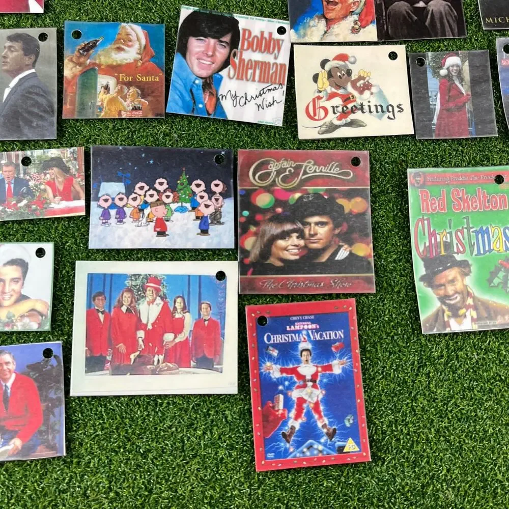 Vintage Lot Christmas Collectible Musical Tag Cards
